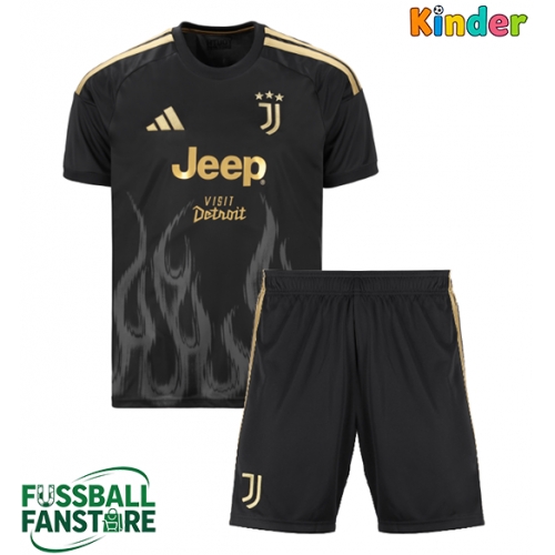 Juventus Randal Kolo Muani #9 Replik 3rd trikot Kinder 2026-27 Kurzarm (+ Kurze Hosen)